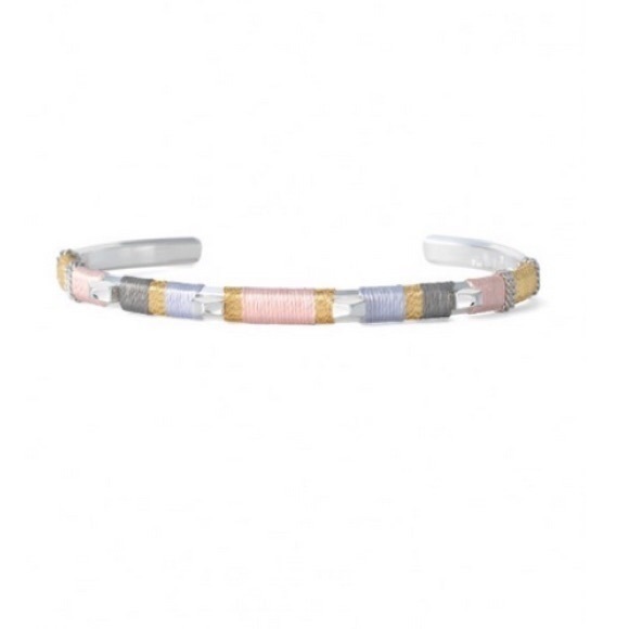 💫 2/$20 - Stella and dot color block silver with thread detail - Picture 7 of 7
